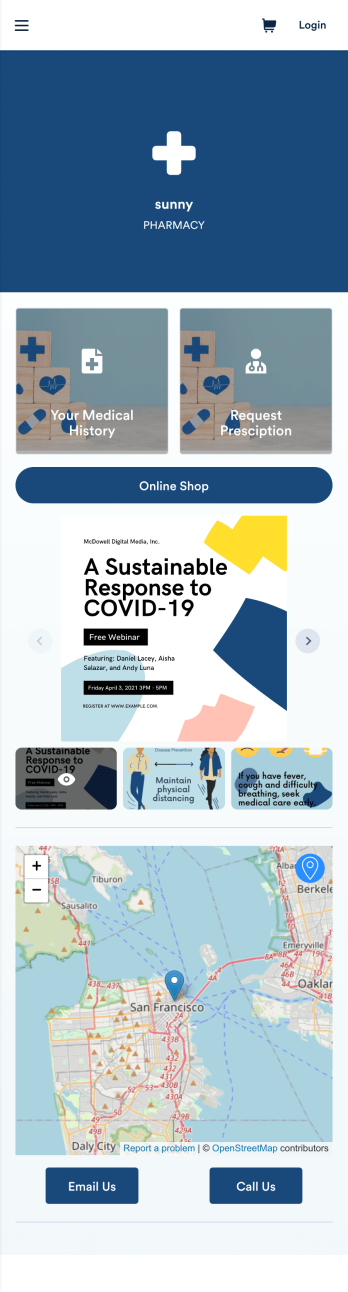 Pharmacy App Template