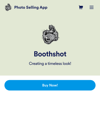 Photo Selling App Template