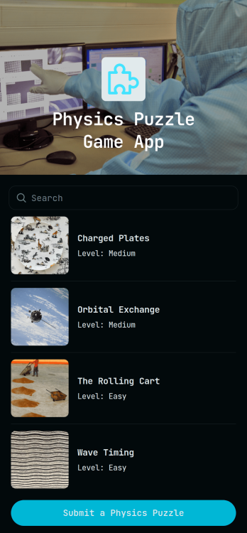 Physics Puzzle Game App Template