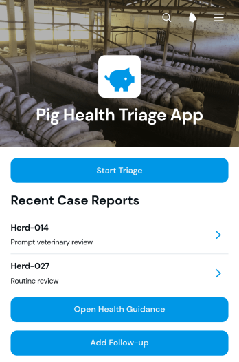 Pig Health Triage App Template