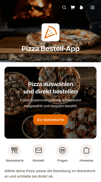 Pizza-Bestell-App