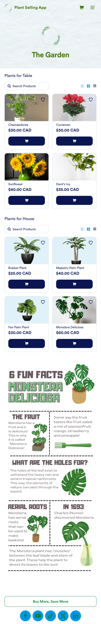 Plant Selling App Template