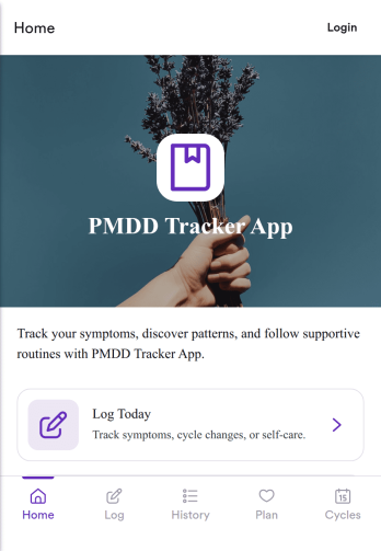 Pmdd Tracker App Template