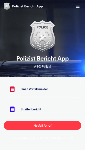 Polizeibericht App