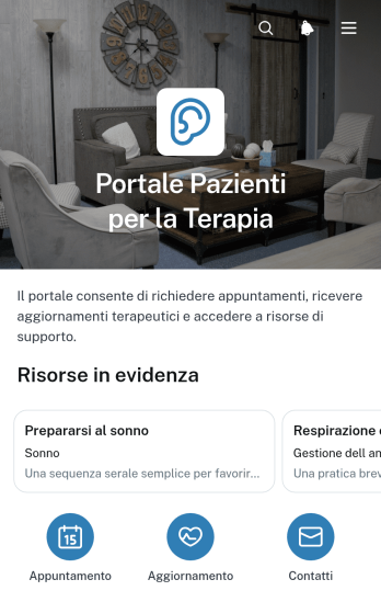 Portale Pazienti per la Terapia