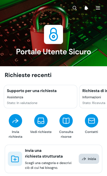 Portale Utente Sicuro