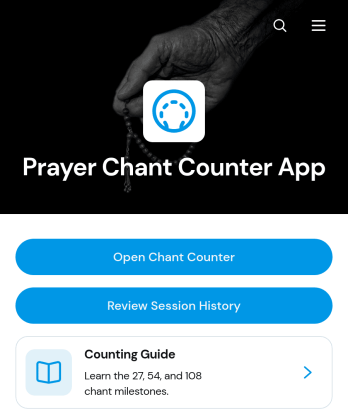Prayer Chant Counter App Template