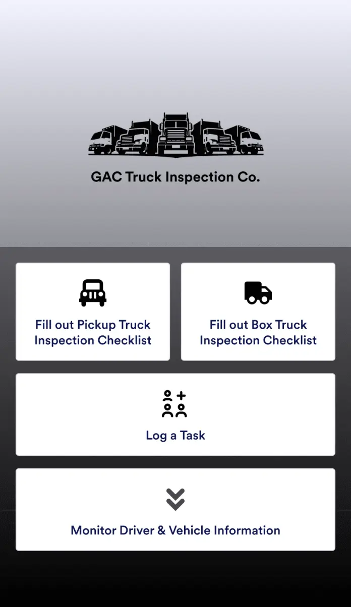 Pre Operational Truck Inspection App