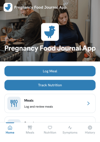 Pregnancy Food Journal App Template