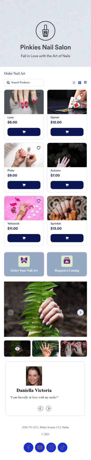 Customizable Product Catalog App
