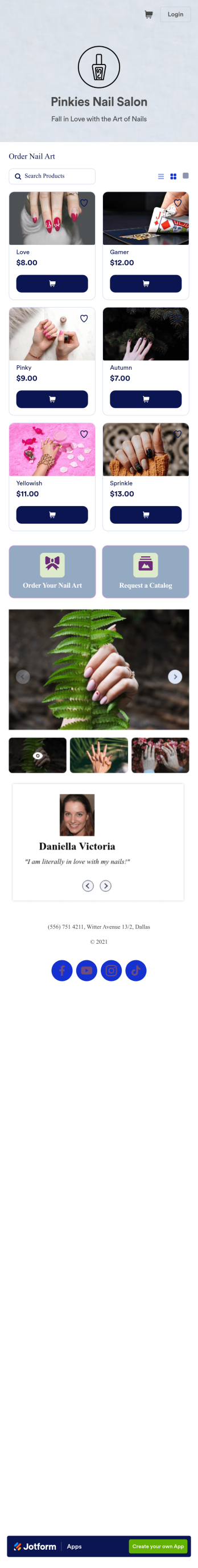 Customizable Product Catalog App