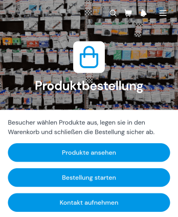Produktbestell-App