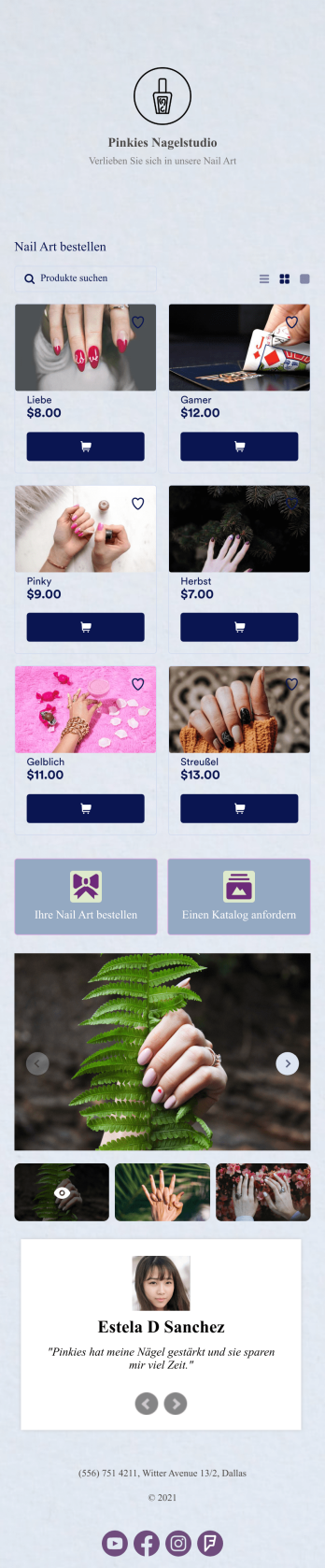 Produktkatalog App Template