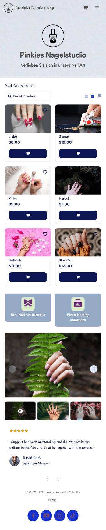 Produktkatalog App