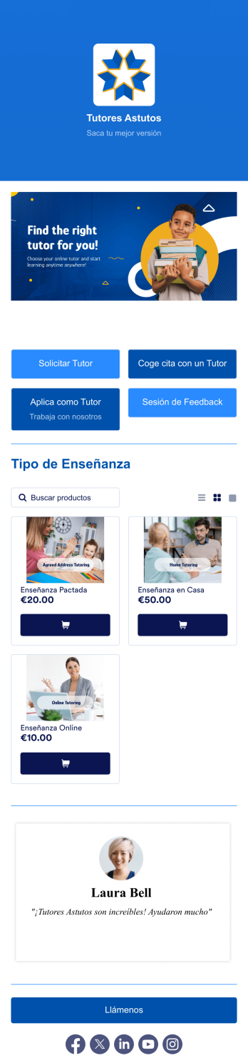 Profesores App Template