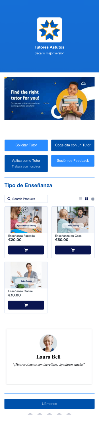 Profesores App Template