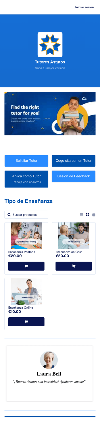 Profesores App Template