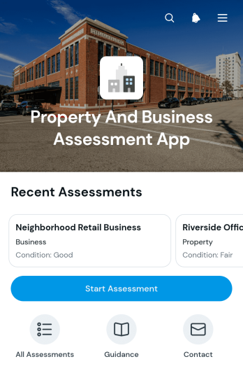 Property And Business Assessment App Template