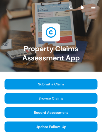 Property Claims Assessment App Template