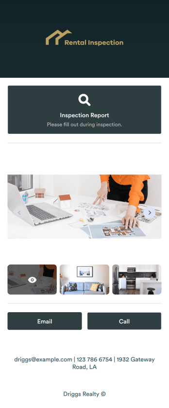 Property Inspection App Template