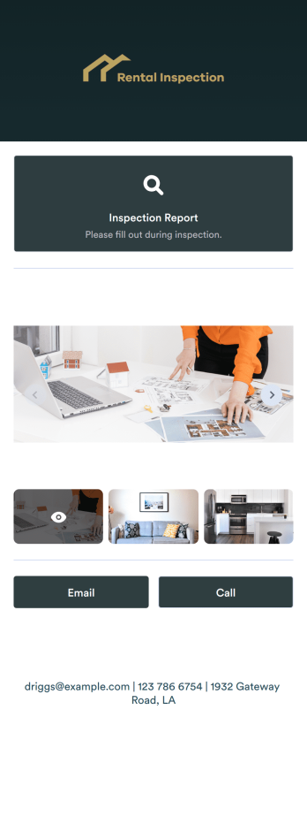 Property Inspection App Template
