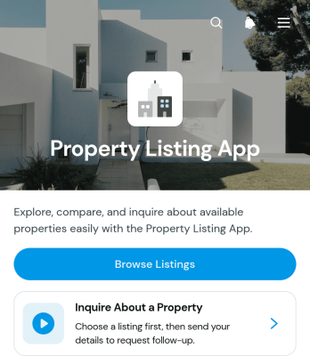Property Listing App Template