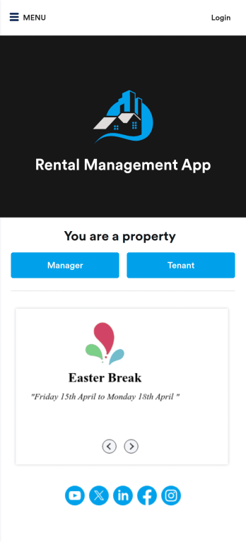 Rental Management App Template
