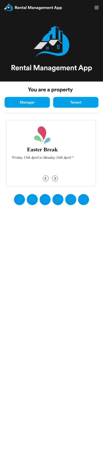 Rental Management App Template
