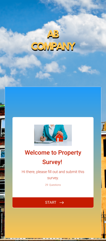 Property Survey App Template