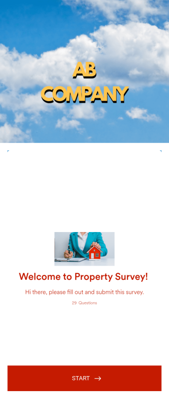 Property Survey App Template