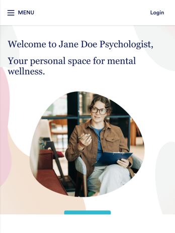 Psychologist App Template