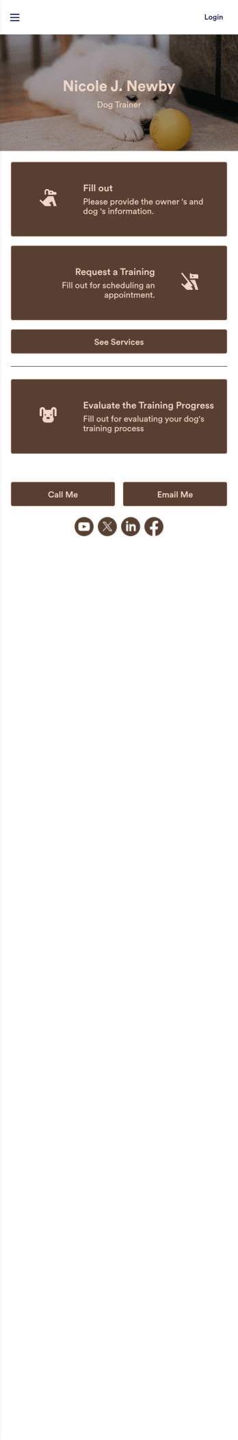 Puppy Training App Template