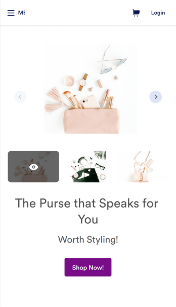 Purse Selling App Template