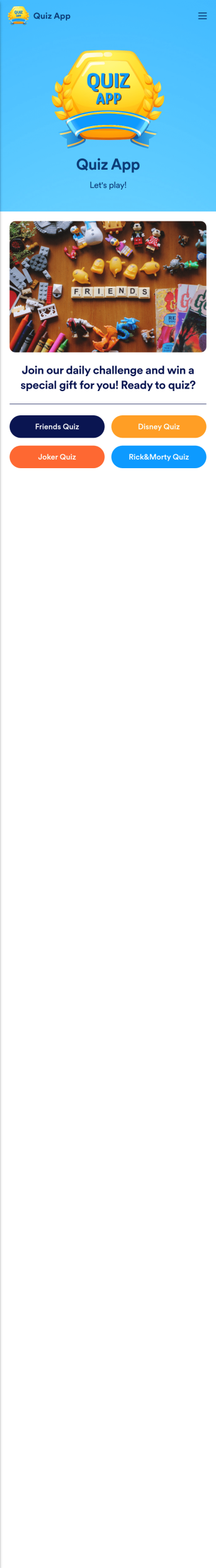 Quiz App Template