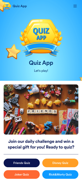 Quiz App Template