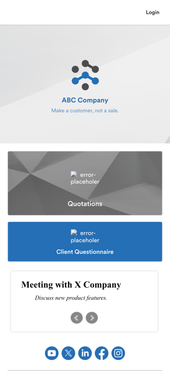 Quotation Management App Template