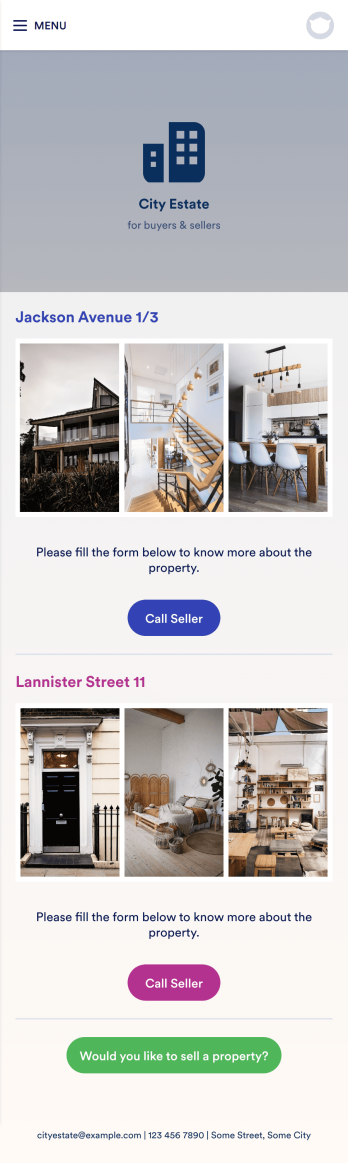 Real Estate App Template