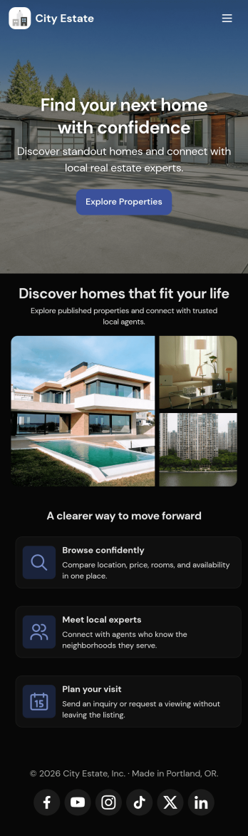 Real Estate App Template
