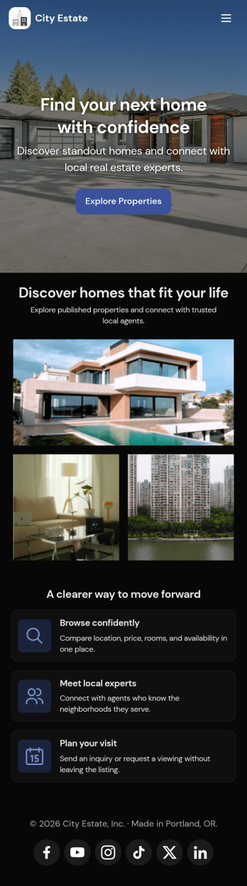Real Estate App Template