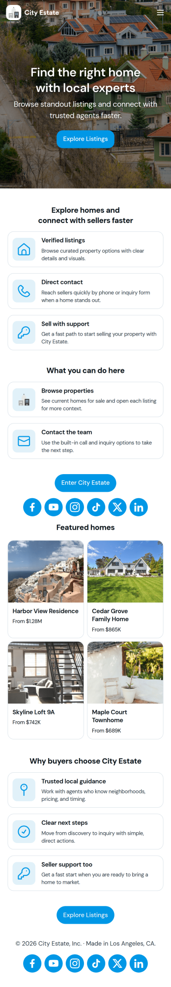 Real Estate App Template