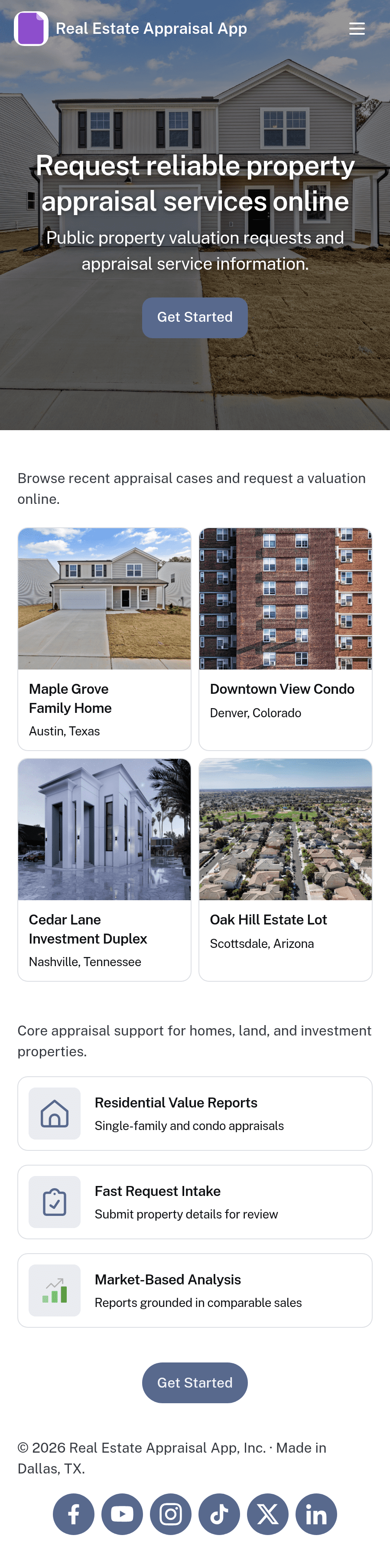 Real Estate Appraisal App Template | Jotform