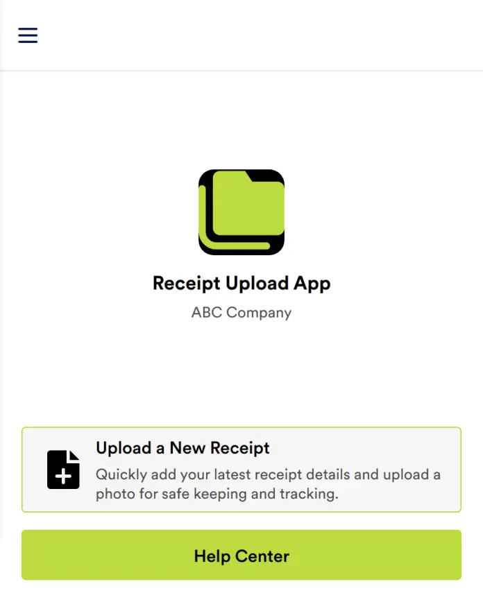 Receipt Upload App