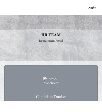 Recruitment App Template