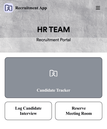 Recruitment App Template