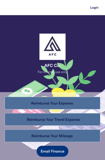 Reimbursement App Template