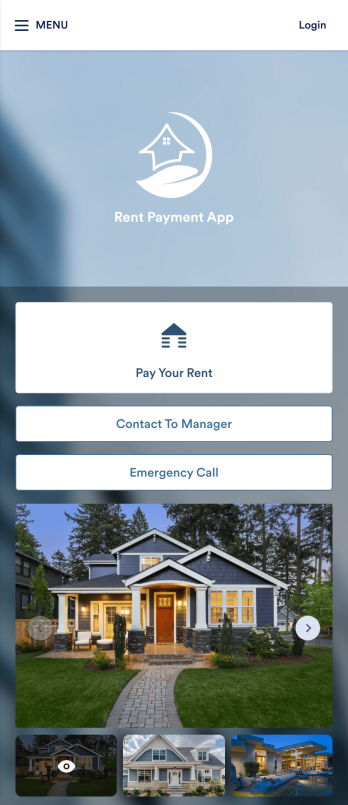 Rent Payment App Template