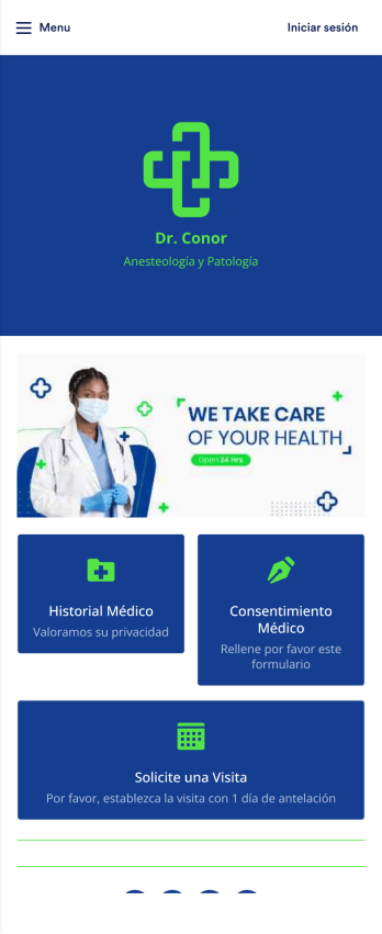 Reserva Consultas del Doctor App