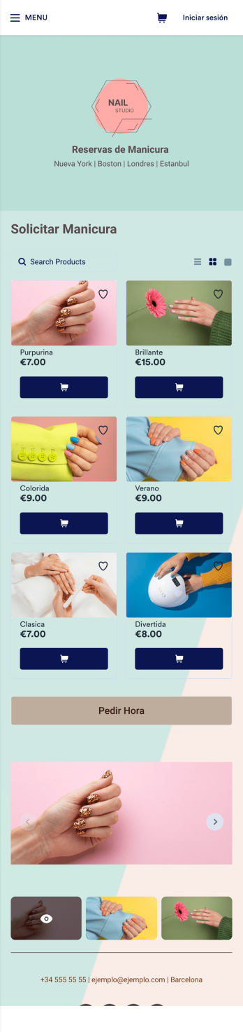 Reservas de Manicura App