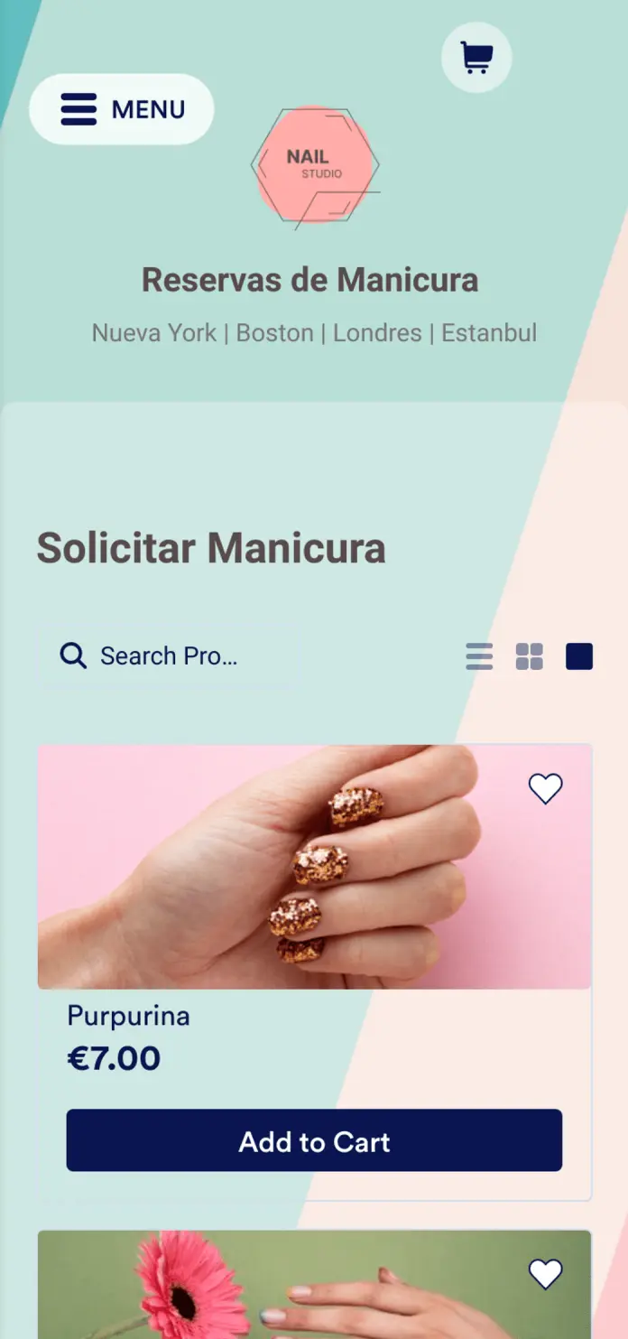 Reservas de Manicura App