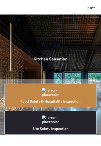 Restaurant Checklist App Template